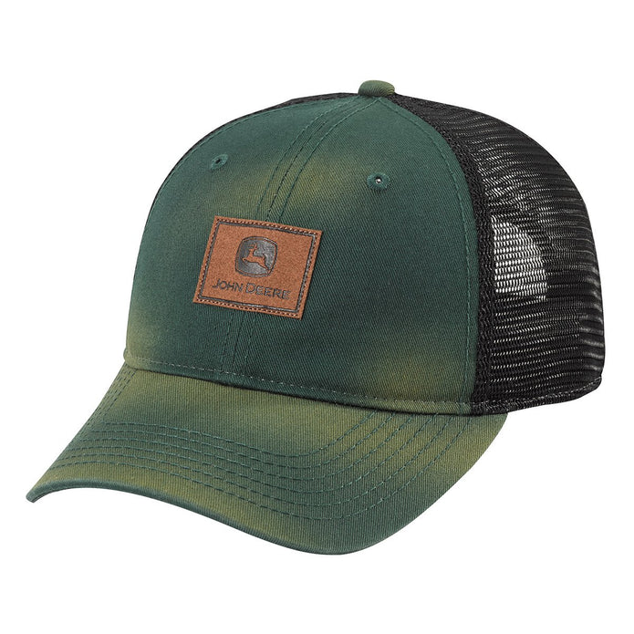 Washed Green Cap With Patch