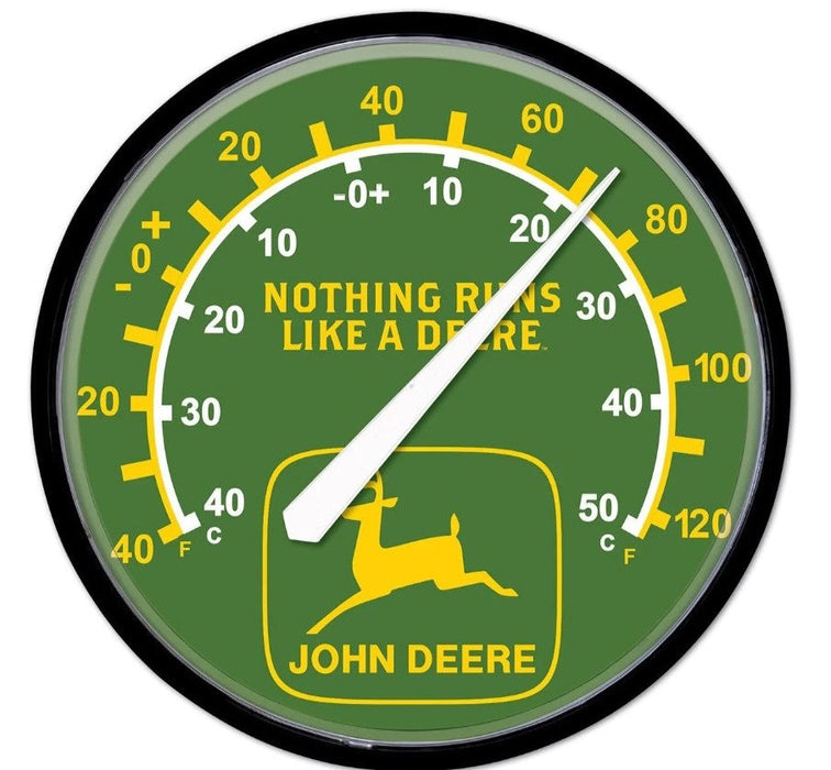 Green Logo Thermometer