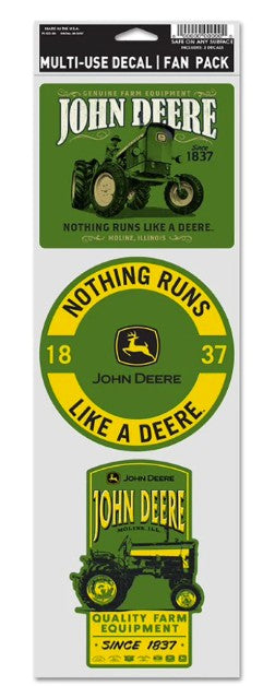 3 Pack Tractor Decal Set Part Number: LP79716