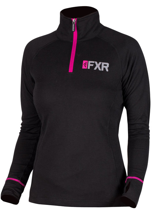 FXR W Vapour 20% Merino Longsleeve 1/4 Zip 19 (Non-Current)