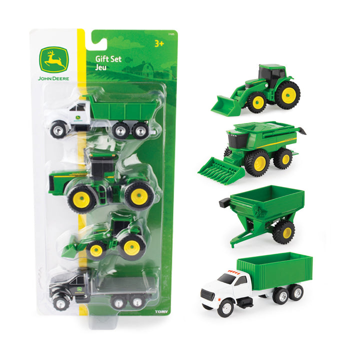 John Deere 4- Piece Vehicle Set