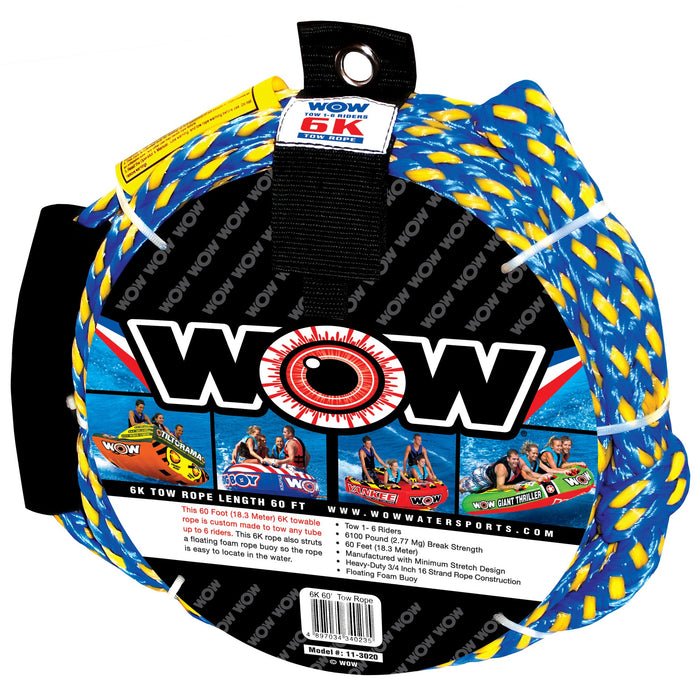 Land N Sea WOW 6K 60ft Tow Rope