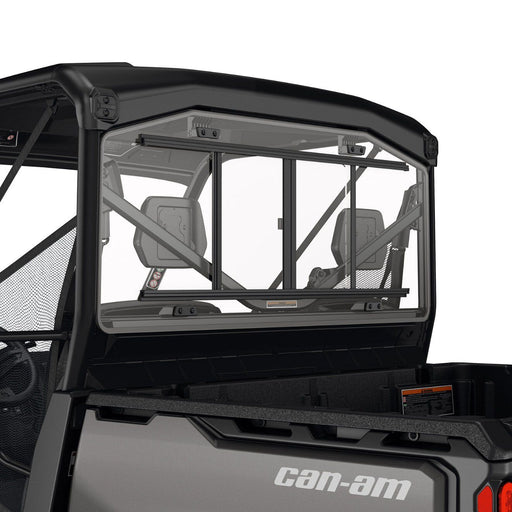 Can-Am Rear Glass Window with Sliding Panel