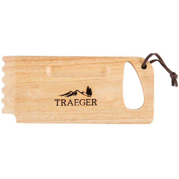 Traeger Wooden Grill Grate Scrape