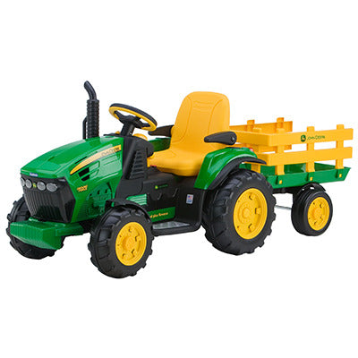 John Deere Ground Force Tractor with Trailer 12 Volt