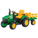 John Deere Ground Force Tractor with Trailer 12 Volt