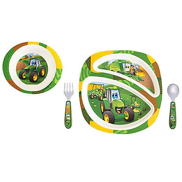 John Deere 4-Piece Dish Set