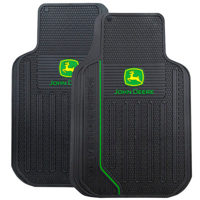 John Deere Front Elite Style Floor Mat-Pair