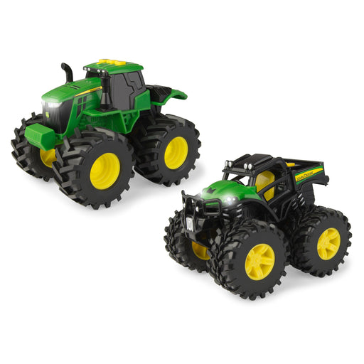 John Deere 6 inch Monster Treads with Lights and Sounds 2 Pack