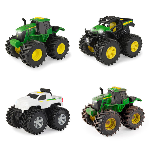 John Deere Monster Treads 6in Lights and Sounds Asst.