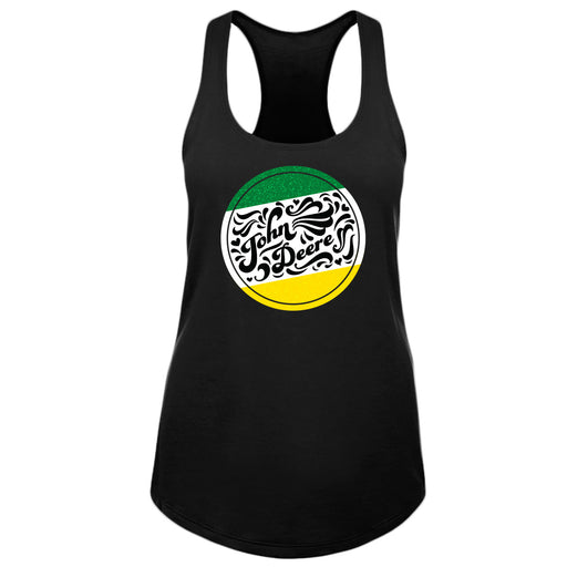 John Deere Women's Black JD Seal Tank