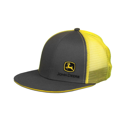 John Deere Men's Small Logo Cap (Yellow & Grey)
