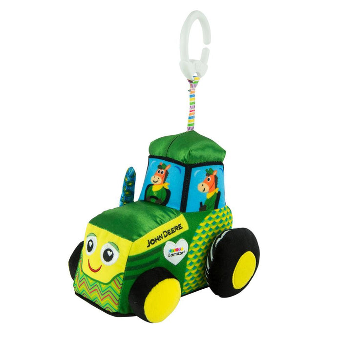 John Deere Lamaze Clip and Go Tractor