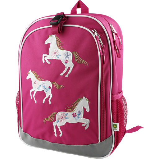 John Deere Youth Pink Horse Backpack