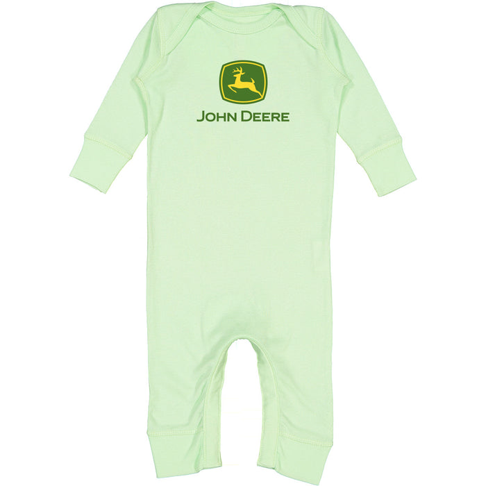 John Deere Infant Boys Longsleeve Mint Bodysuit