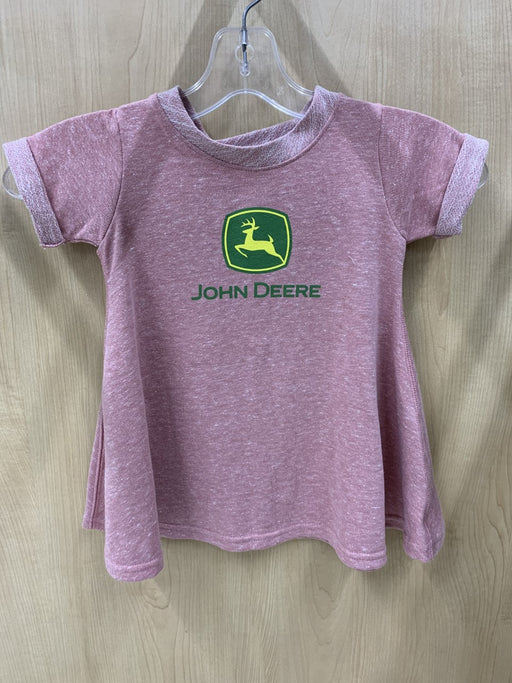 John Deere Youth Girls Pink Sweatpant Dress