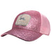 Youth Pink Glitter John Deere Cap