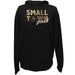 Women's Black John Deere Small Town Hoodie w Enns Brothers Logo