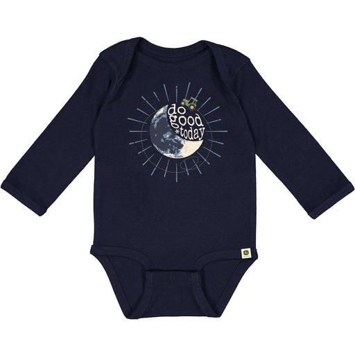 John Deere Infant Unisex Moon Longsleeve Bodysuit