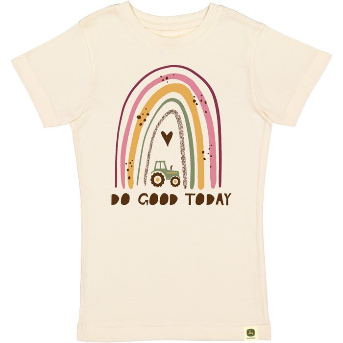 John Deere Youth Do Good Today Rainbow Tee