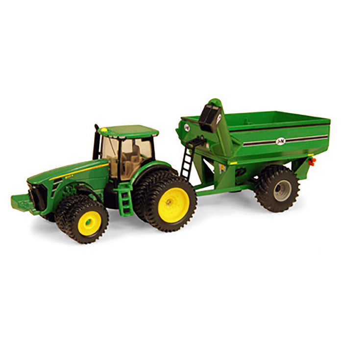 John Deere 1/64 8320R Tractor with Grain Cart